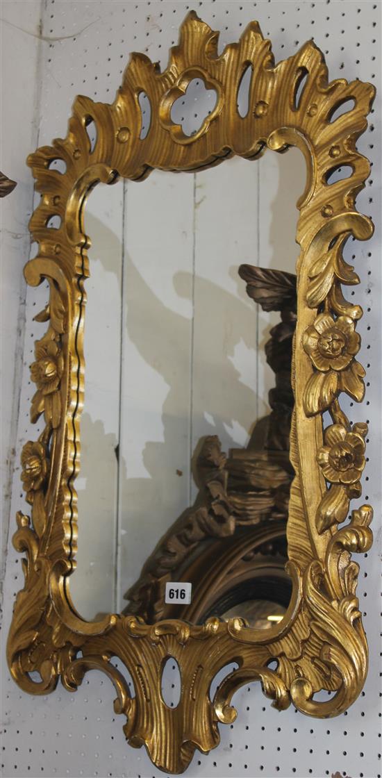 Decorative gilt frame mirror